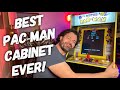 Best Home Pac-Man Cabinet Ever! Costco Exclusive Arcade1up Super Pac-Man Cabinet Review!