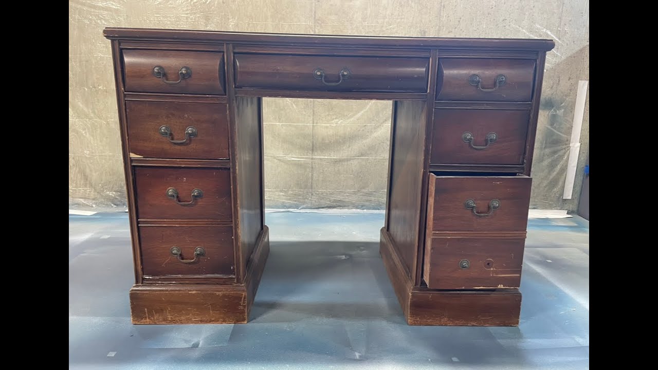 EPIC Transformation From Desk to NIGHTSTANDS DIY MAKEOVER UPCYCLE