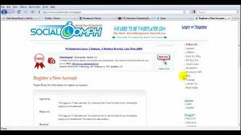 How to Automatically Follow Back your Twitter Followers Using Social Oomph