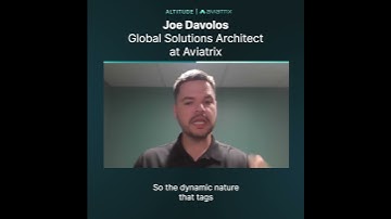 The Power of Tags in Cloud Networking | Joe Davolos on Altitude #podcast