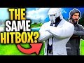 Do BIGGER SKINS Have A DIFFERENT HITBOX Than A SMALLER SKIN In Chapter 2? | Fortnite Mythbusters