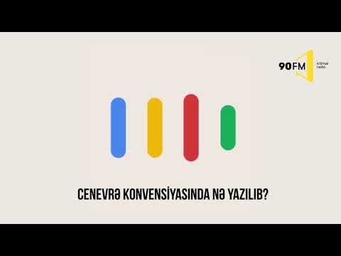 Cenevrə konvensiyasında nə yazılıb?