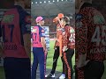 Embracing after a sensational game of cricket 🧡🤝🩷 | SRH