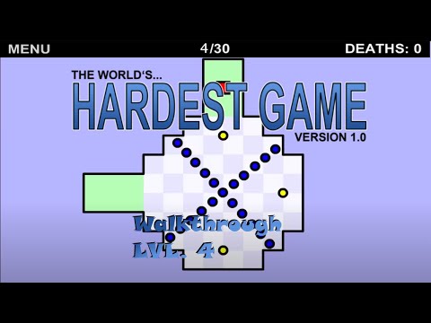 Hardest Game On Earth - lvl4 100% in 00:18 