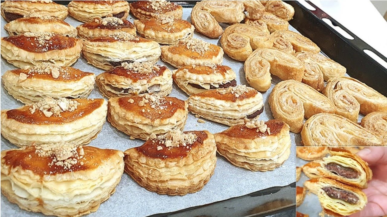 باقل من 7 دراهم وبنفس العجين حضري بالمي وشوصون بالشكلاط مقرمش بأسهل طريقة وبكمية كثييرة