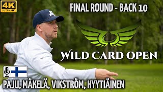 Wild Card Open 2020 finaali takakymppi, Seppo Paju, Väinö Mäkelä, Oskari Vikström, Tuomas Hyytiäinen