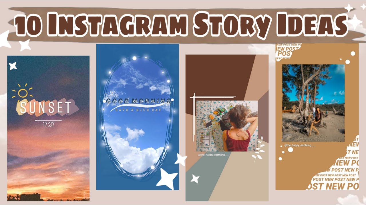 10 Creative Instagram Story Ideas using IG app only| NO COPY PASTE ...