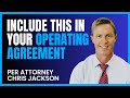 What to include in your operating agreement 2024