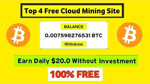 Best 4 Free Cloud Mining Websites.Free Bitcoin Mining Website 2022.Zero Investment