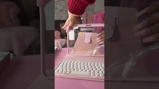 iPad 10th generation pink keyboard case 🔥 #shorts #pinkipad screenshot 4