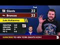 GIANTS CHOKE vs. Broncos | JOE SCHOEN LOSES GIANTS ANOTHER GAME | INSTANT REACTION