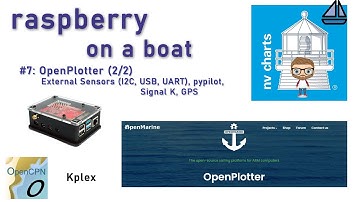 raspberry on a boat #7: OpenPlotter (2/2) External sensors (I2C, USB, UART), pypilot, Signal K, GPS