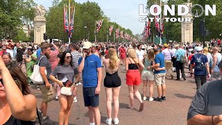 🇬🇧LONDON CITY TOUR | Buckingham Palace Tour - June 2023 | London Street Walk 4K HDR