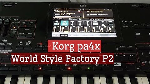 Korg pa4x - World Styles - Live Record | Part 2