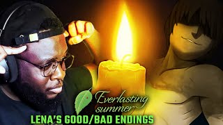 THIS WAS AN 180! LMAO! | Everlasting Summer (LENA'S GOOD/BAD ENDINGS)