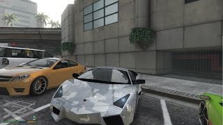 lamborghini in GTA5! They see me rollin