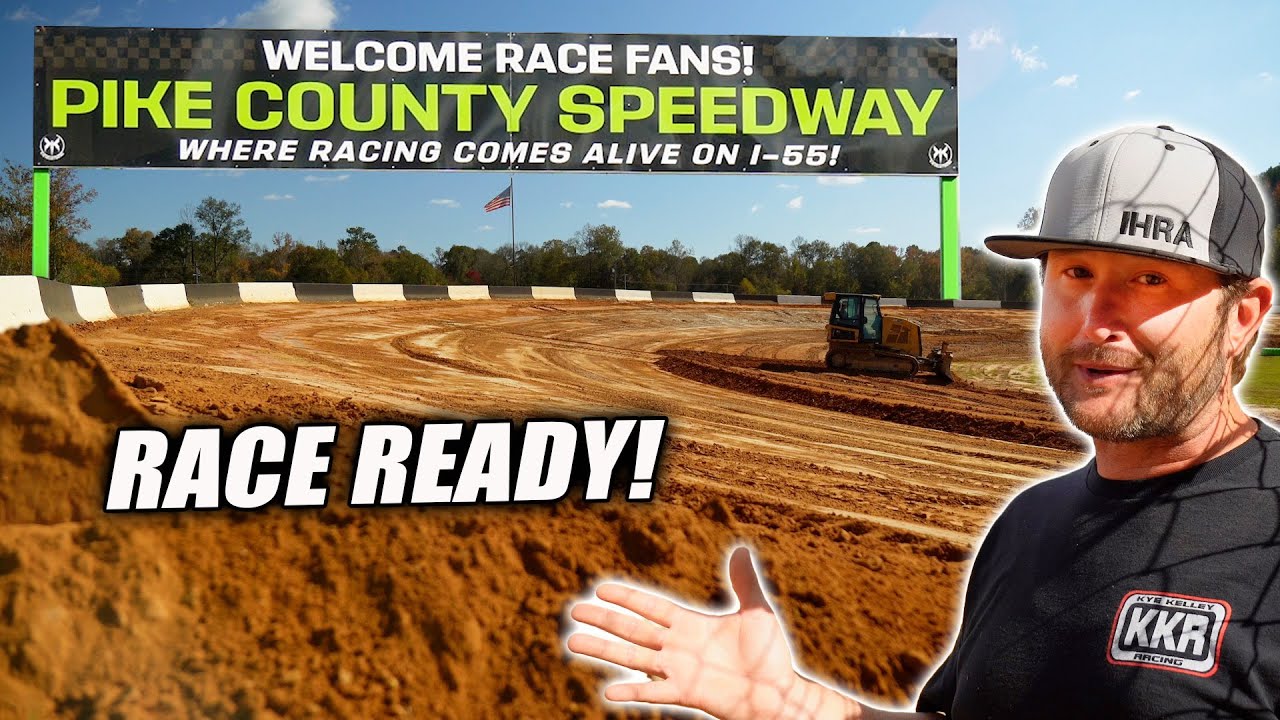 Our Dirt Track is RACE READY! First Race is This Weekend!