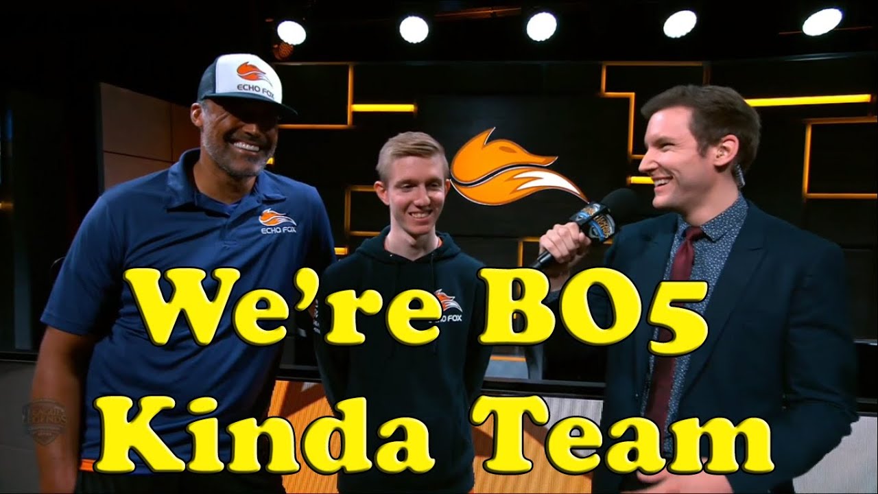 Rick Fox and Froggen interview after Echo Fox vs TLA series