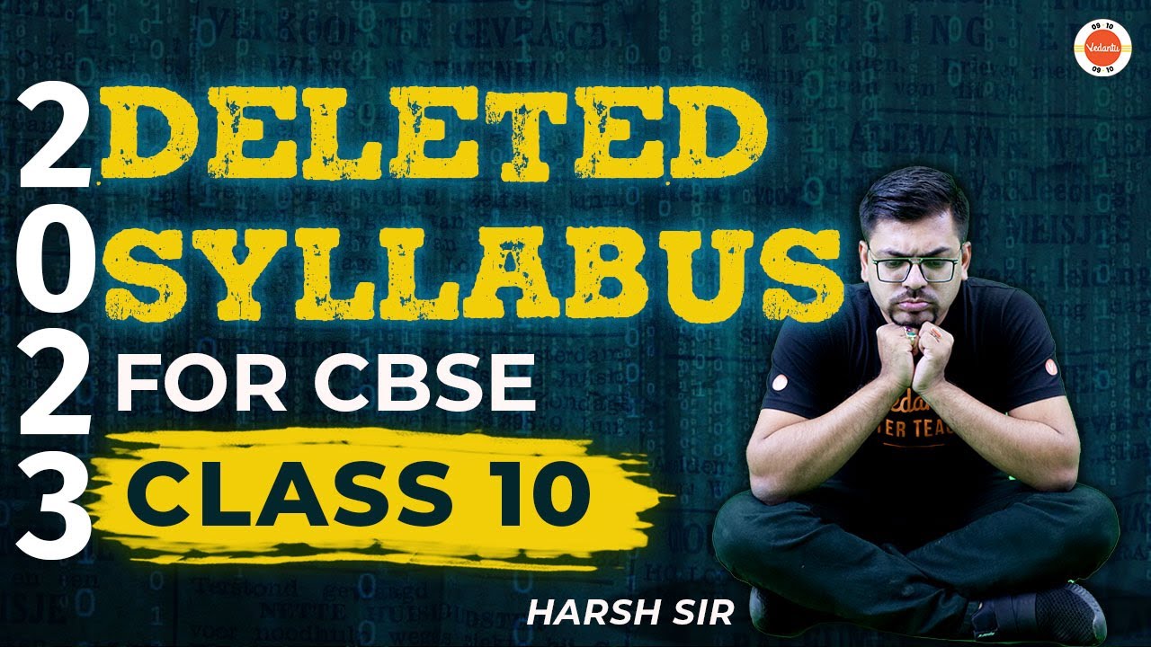 Deleted Syllabus for CBSE Class 10th NCERT | Math CBSE Exam 2023 ...