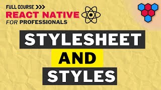 React Native StyleSheet, style prop and styles