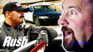 Big Chief Pranks Chuck With A Fake Cop Car | Street Outlaws