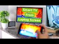 How to Build A Smart TV from Old Laptop Screen in 1500 INR at Home | DIY | Easy | Explained | Hindi