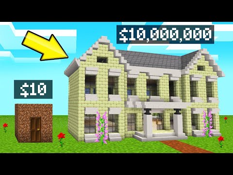 Minecraft 10 Vs 10 000 000 Mansion Tour House Build Challenge Youtube - robloxhousetour instagram posts photos and videos picuki com