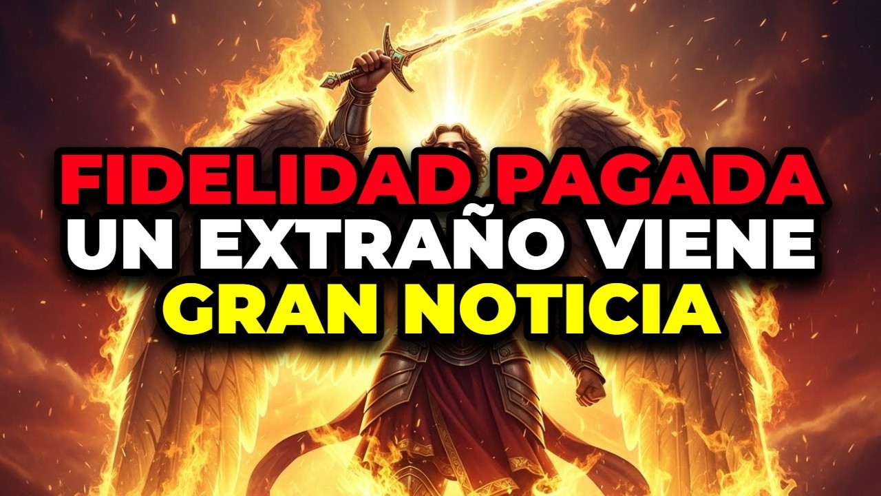 ELEGIDO DE DIOS, TU FIDELIDAD HA SIDO RECOMPENSADA Y UN EXTRAÑO TE TRAERÁ UNA GRAN NOTICIA