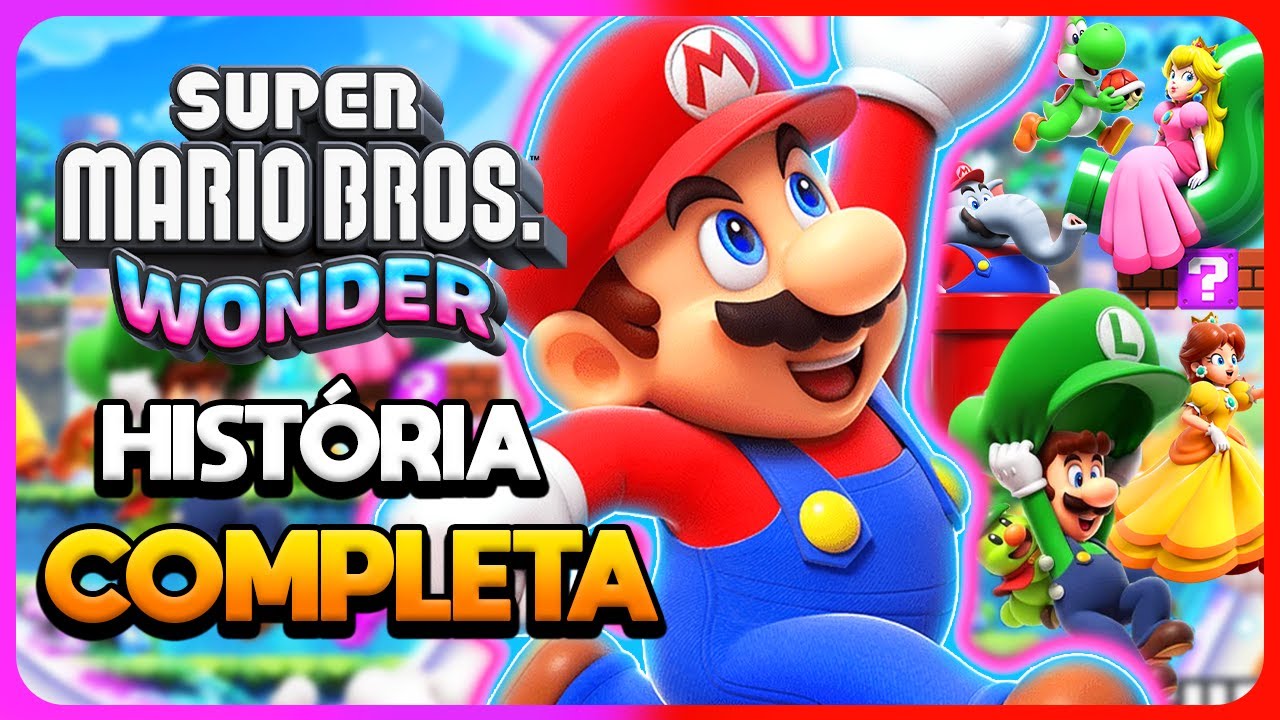 Um review de Super Mario Bros. Wonder pela minha filha de 5 anos