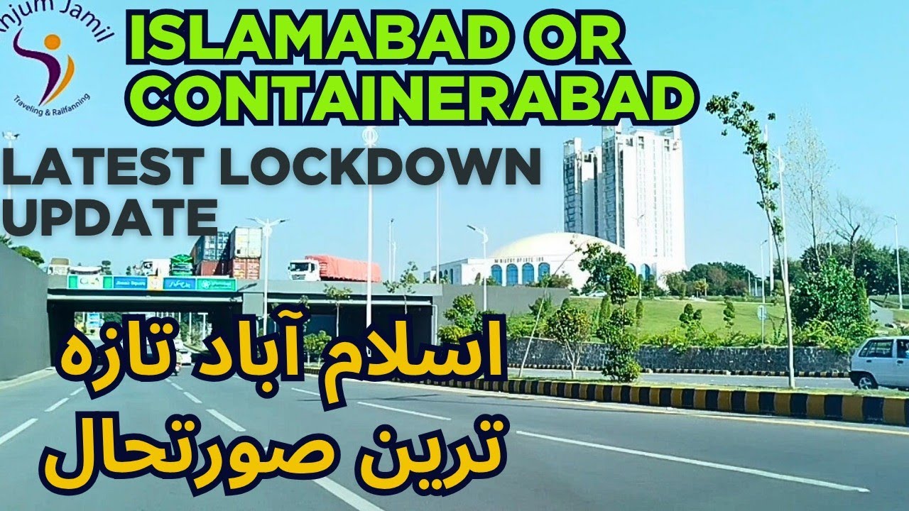 Latest D Chowk, Jinnah Square & Srinagar Highway update During Lockdown |Off Road Drive in Islamabad