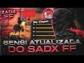 Sensi vip do sadx ff  mira no tremer a melhor sensibilidade para subir capa no free fire