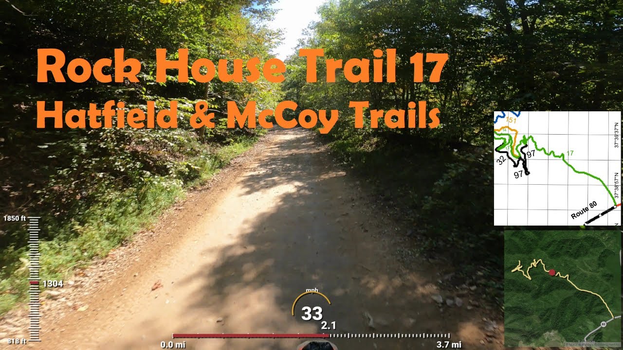 Rock House Trail 17 Hatfield & McCoy Trails YouTube