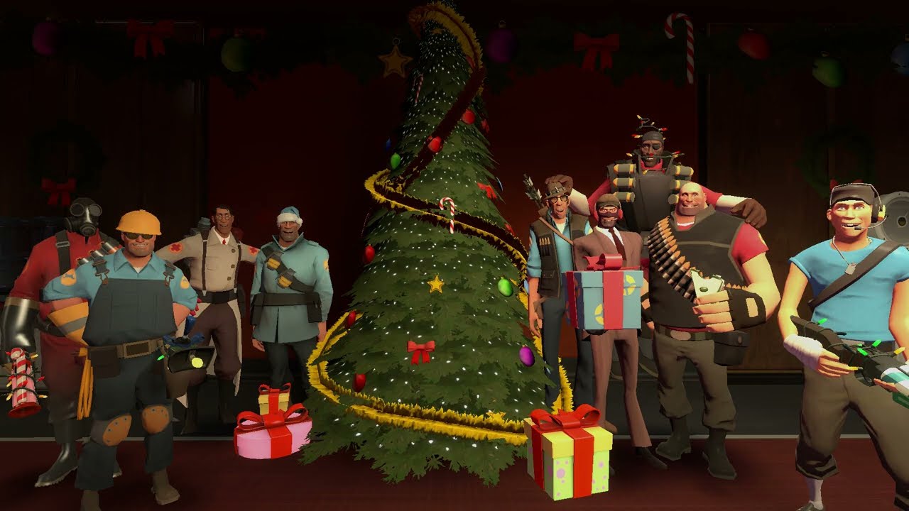 TF2 hats I got for my birthday :D  Merry Christmas