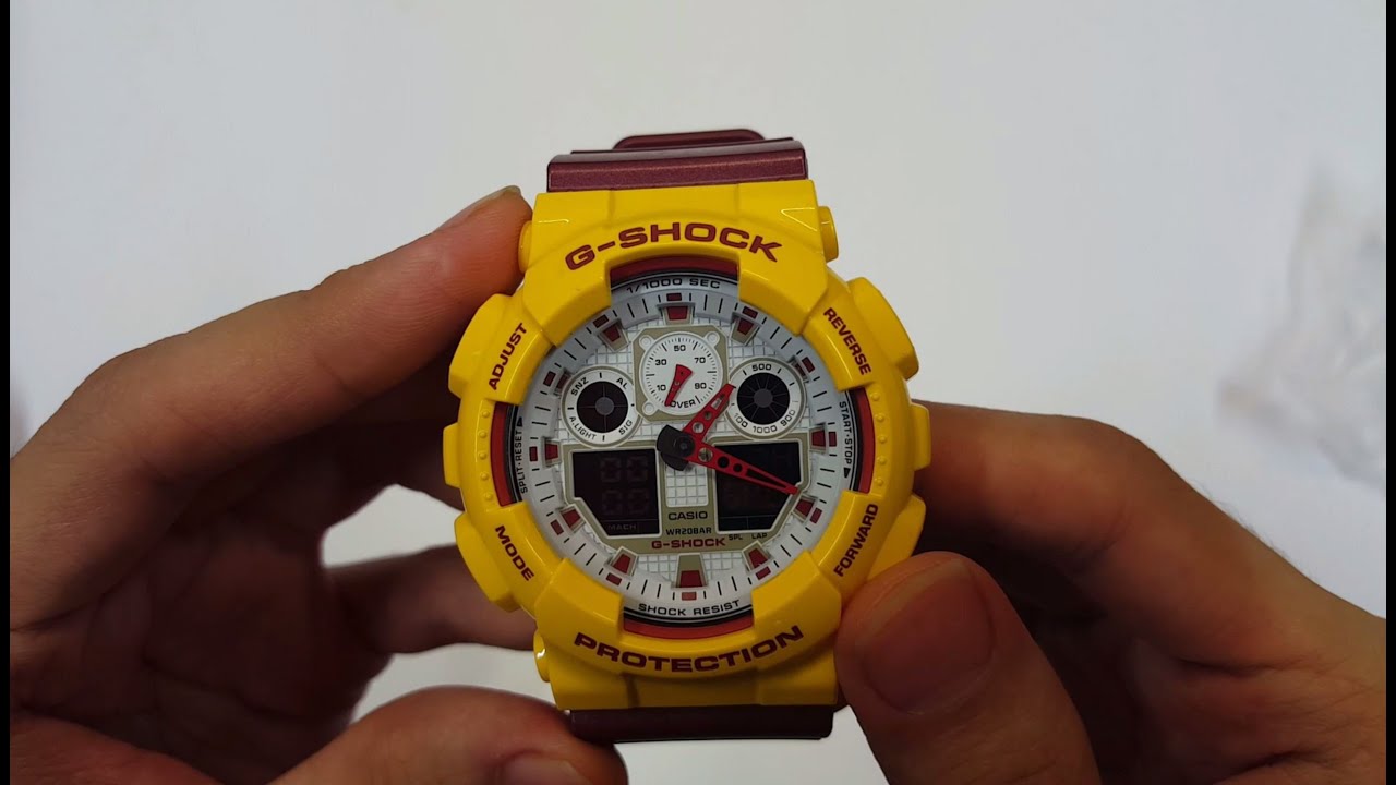 g shock ga 100cs