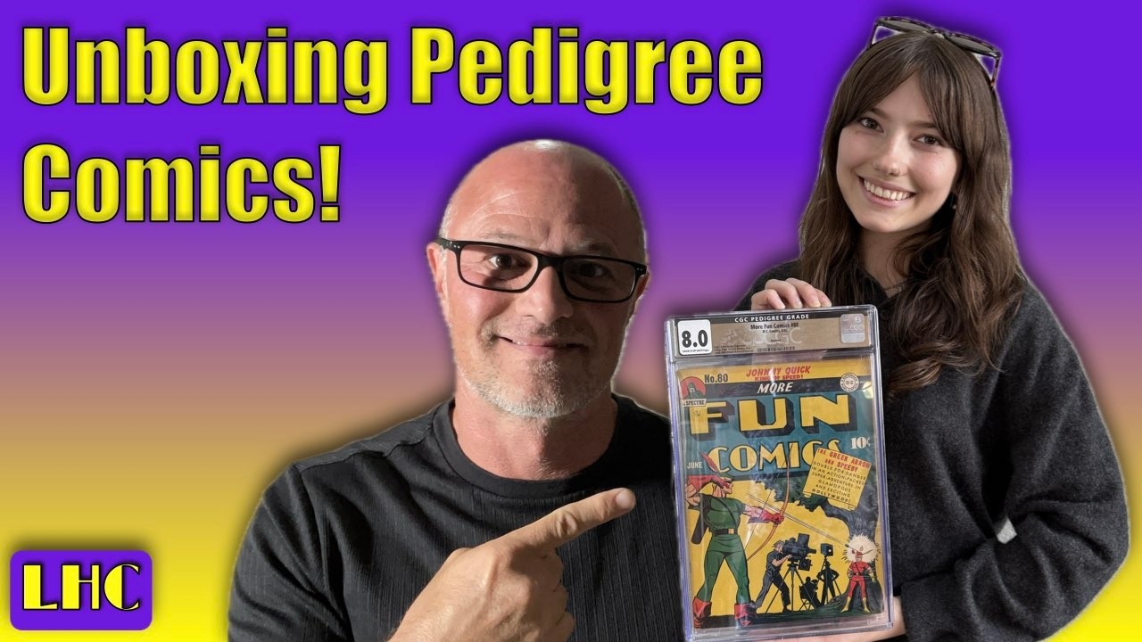 Graded Golden Age Gems: Unboxing Pedigree Comics Haul!