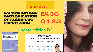 𝐄𝐱𝐞𝐫𝐜𝐢𝐬𝐞 𝟑𝐂 𝐐 𝟏 𝐭𝐢𝐥𝐥 𝟑||𝐦𝐚𝐭𝐡𝐬||𝐜𝐥𝐚𝐬𝐬 𝟖||𝐟𝐚𝐜𝐭𝐨𝐫𝐢𝐳𝐚𝐭𝐢𝐨𝐧 𝐨𝐟 𝐚𝐥𝐠𝐞𝐛𝐫𝐚𝐢𝐜 𝐞𝐱𝐩𝐫𝐞𝐬𝐬𝐢𝐨𝐧