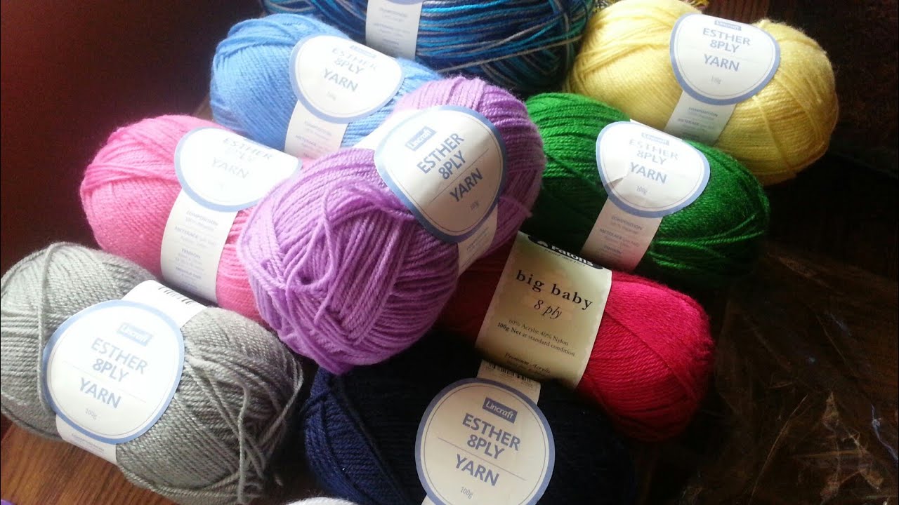 Unboxing 8 ply yarn from Australia YouTube
