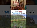 SCAR Reacts to "MUMBO'S" Trees! | HC11 #goodtimeswithscar #mumbojumbo #hermitcraft11 #shorts