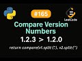 LeetCode 165: Compare Version Numbers | Python Solution | String Manipulation