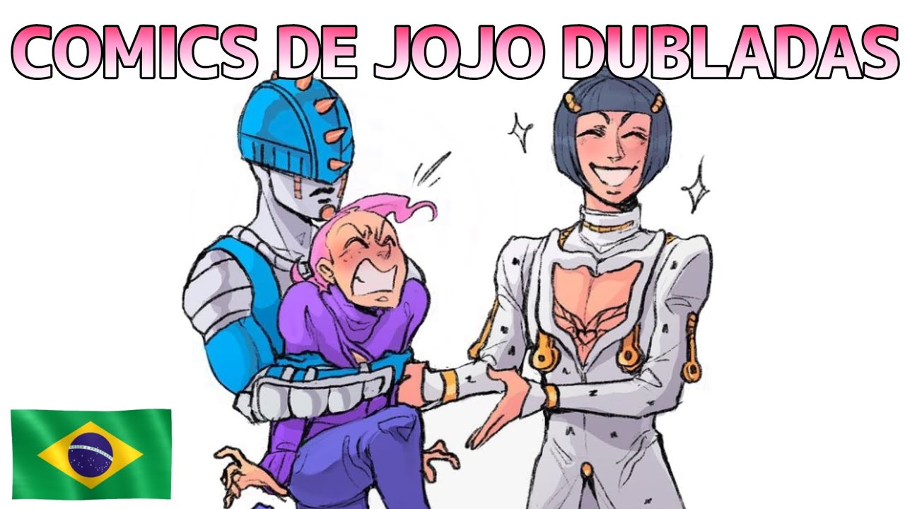 A dupla personalidade de Doppio - Comics de Jojo dubladas 