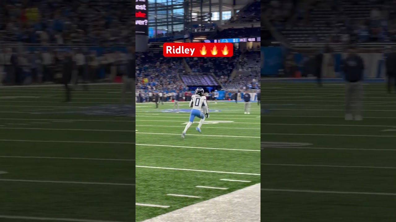 Calvin Ridley looking for a breakthrough game today 