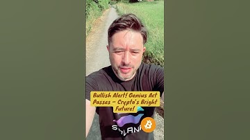 Bullish Alert! Genius Act Passes – Crypto’s Bright Future! #bitcoin #crypto #BTC #stablecoin