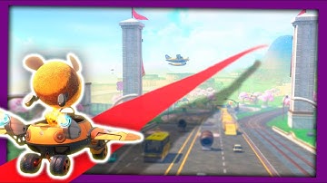 Can you cross Mario Kart World without touching the Ground?