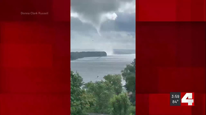 Tornado touches down in Clarksville, MO Wednesday