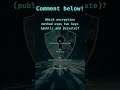 Encryption Quiz: Which Method Uses Both Public and Private Keys? 🔐