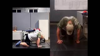 Upper Back and Neck Activation | Quadruped Shoulder Rolls | Warmup Exercises