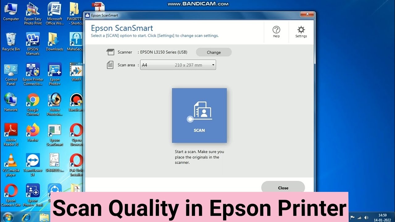 Scan quality in epson printer | How to scan in epson printer - YouTube