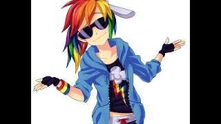 rainbow dash MV (give me a song DJ) chords