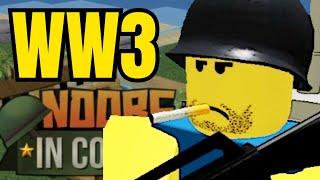 I Started World War 3 In Roblox Noobs In Combat