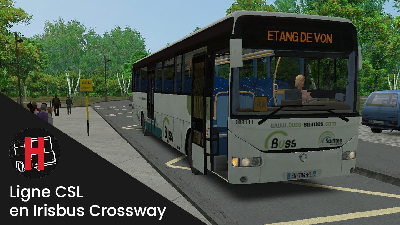Omsi 2 : Horizon 16 Ligne CSL en Irisbus Crossway Buss Saintes